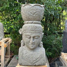 Load image into Gallery viewer, Volcanic stone Hand Carved Budha Pot