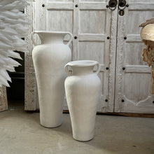 Load image into Gallery viewer, White terracotta urns