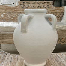 Load image into Gallery viewer, Matt White Hydria Vase