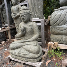 Load image into Gallery viewer, Hand Carved Volcanic Rock Budha Meditation