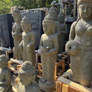 Hand Carved Volcanic Stone Offerings Budha