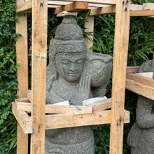 Load image into Gallery viewer, Hand Carved Volcanic Stone Standing Budha