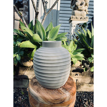 Load image into Gallery viewer, Taupe Beehive Vase