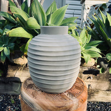 Load image into Gallery viewer, Taupe Beehive Vase