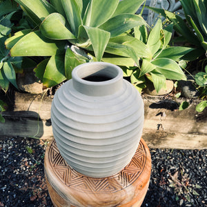 Taupe Beehive Vase