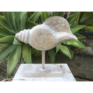 Carved wooden shells - Unique Imports brought to you by Pablo & Kerrie Wijaya