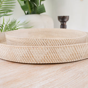 Rattan trays - Unique Imports