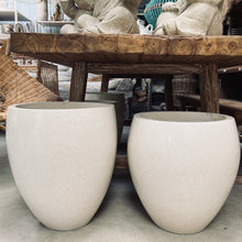 Load image into Gallery viewer, Natural White Terrazzo Pot